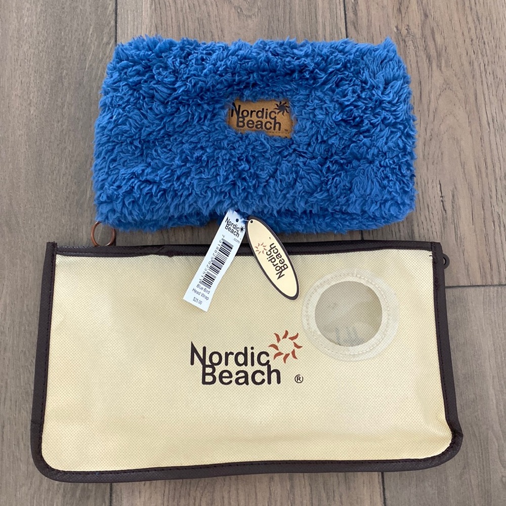 Nordic Beach Head Wrap Blue Bird